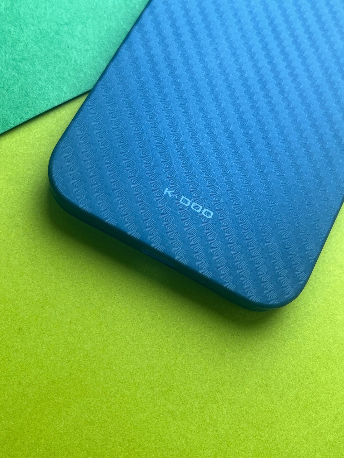 K-Doo Air Carbon Ultra Thin Back Cover Carbon Fiber Pattern Case