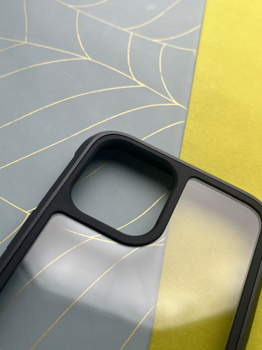 K-Doo Ares Black Machined Aluminium Bumper Case for iPhone