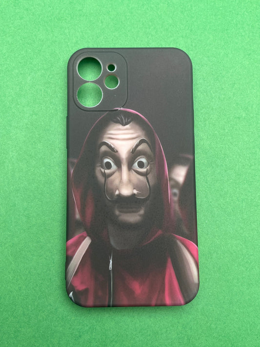 Money Heist Silicon Case Inside Velvet Finish For 12 Mini | mhs