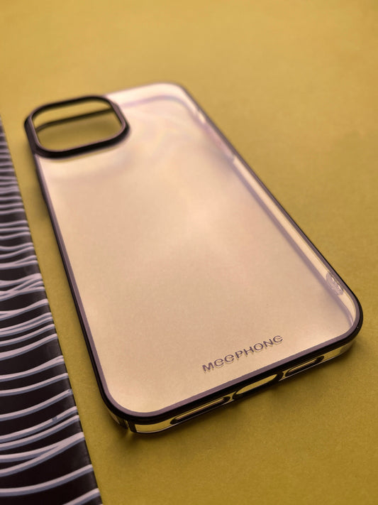 Meephone Black Noble Series Ultra Clear Hard Case for iPhone