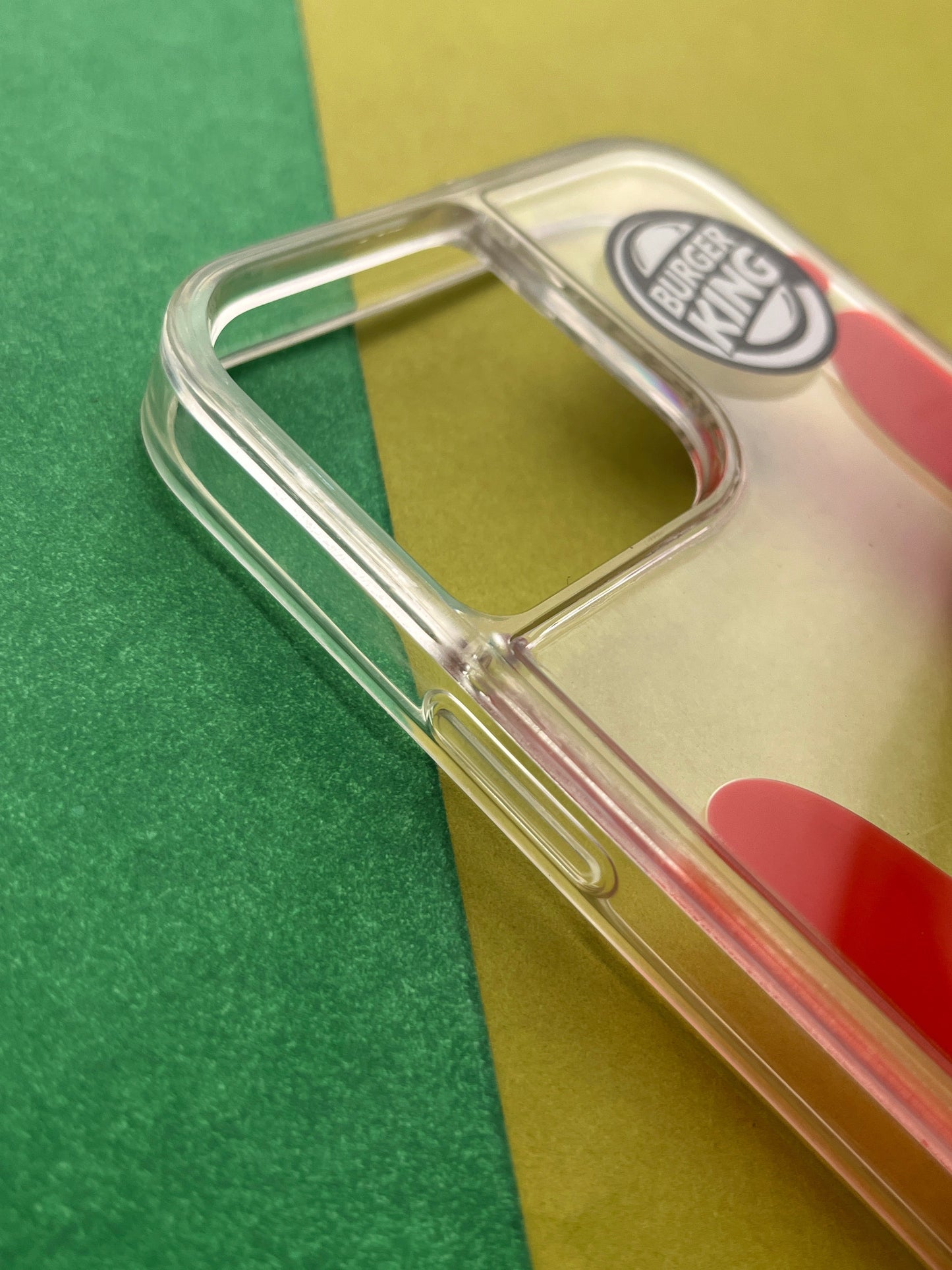 Burger King Floating Toy Liquid Case For iPhone