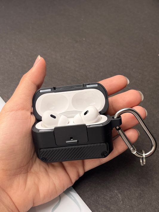 ShockProof Hard Magnetic Lock Protective Case For Apple AirPods