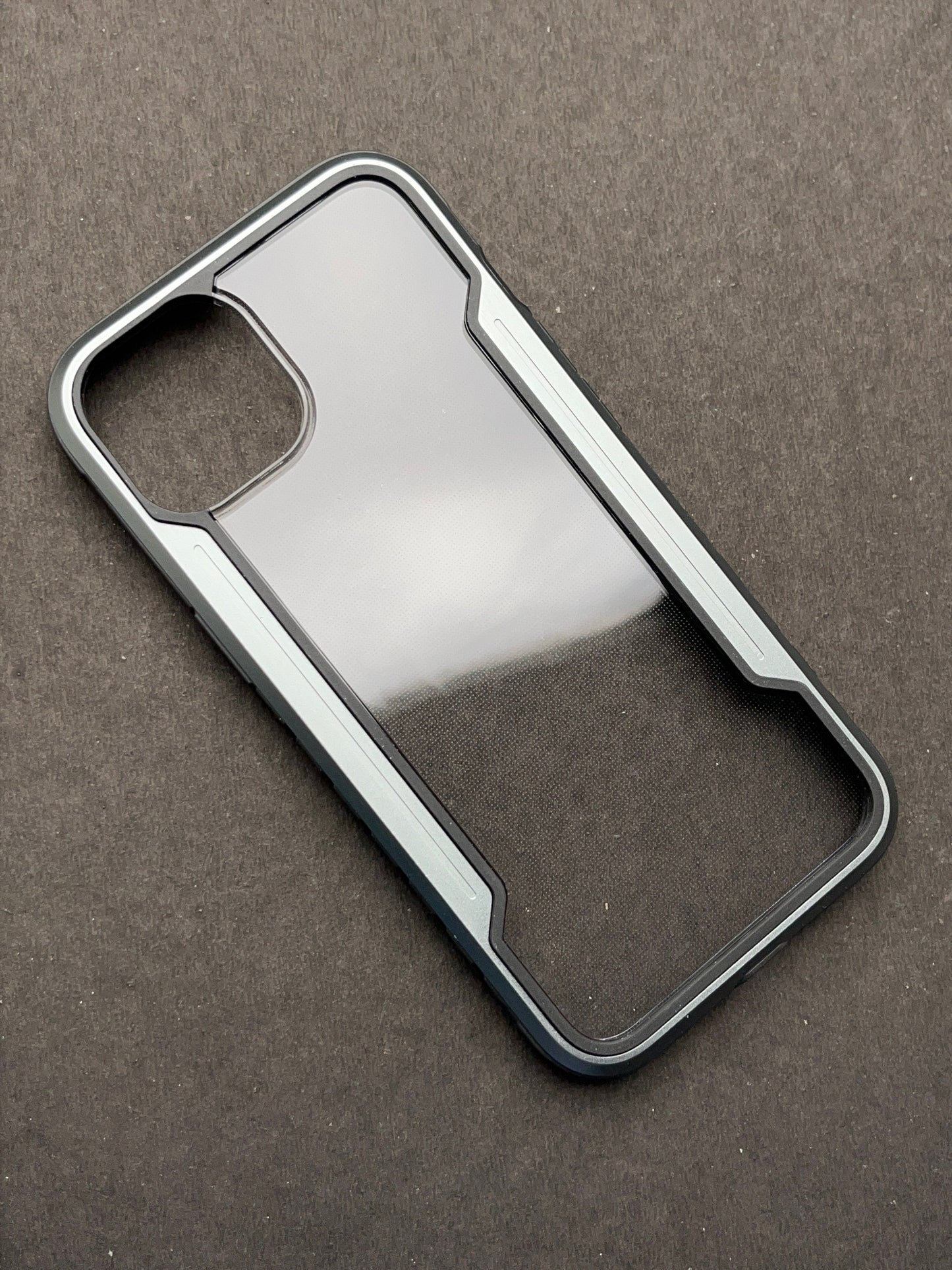 Grey Black Tactical Defense Case For iPhone