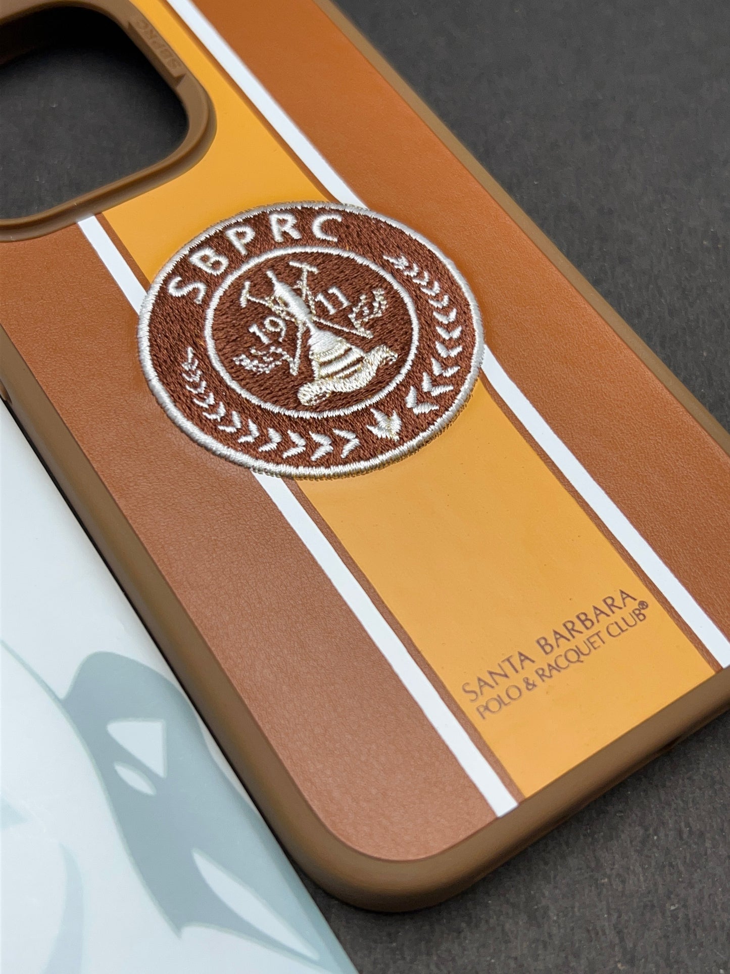 Santa Barbara Brown Gareth Back Cover for iPhone