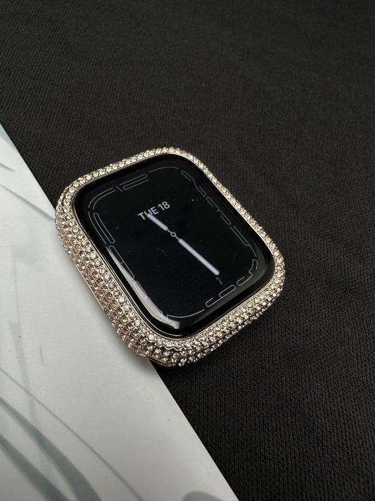 Rose Gold Royal Diamond Case For Apple Watch