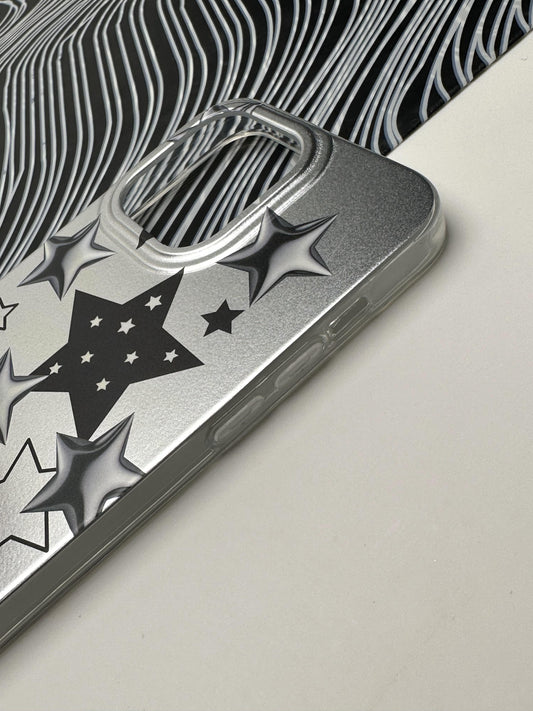 Classy Star Black Laser Matte Case For iPhone