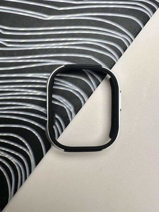 KZDOO Silver Defense Bumper case for Apple Watch