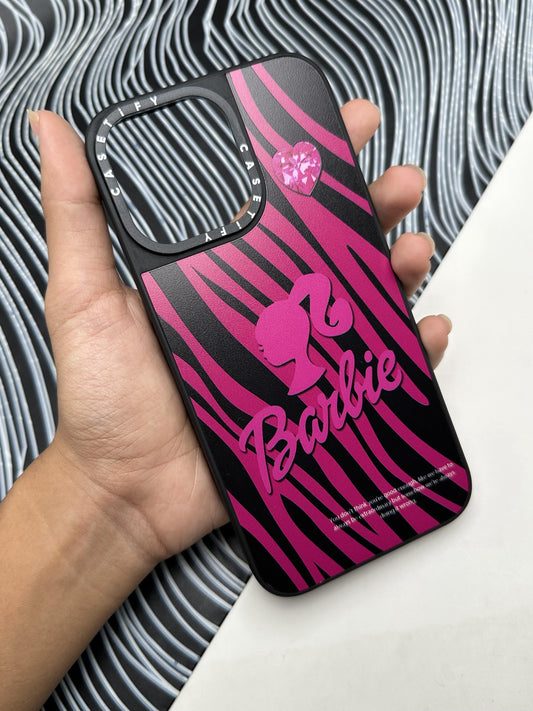 Barbie Face Black Case For iPhone