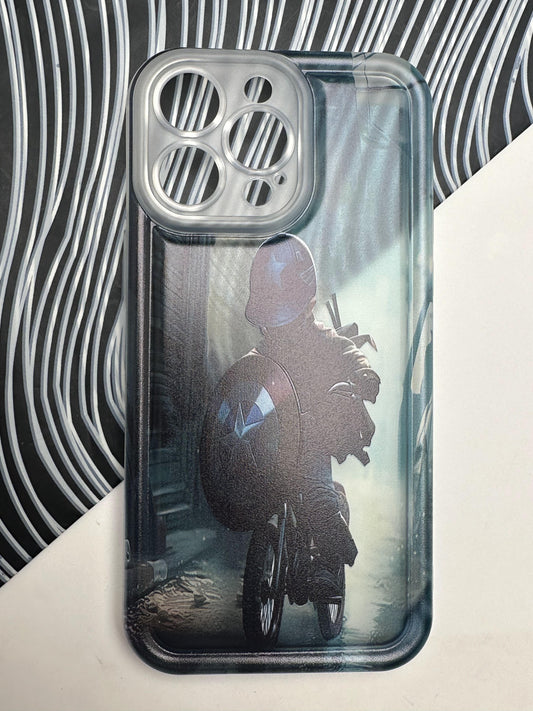 Captain America Cycling Soft Matte Bumper Case For iPhone