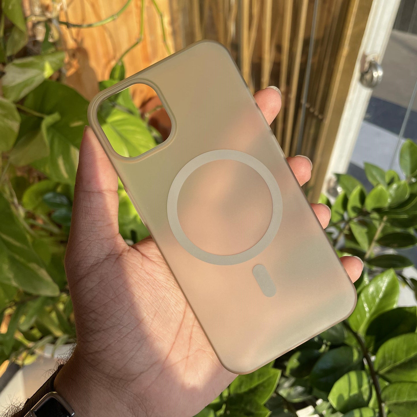 Super Slim Frosted MagSafe Case For iPhone 14