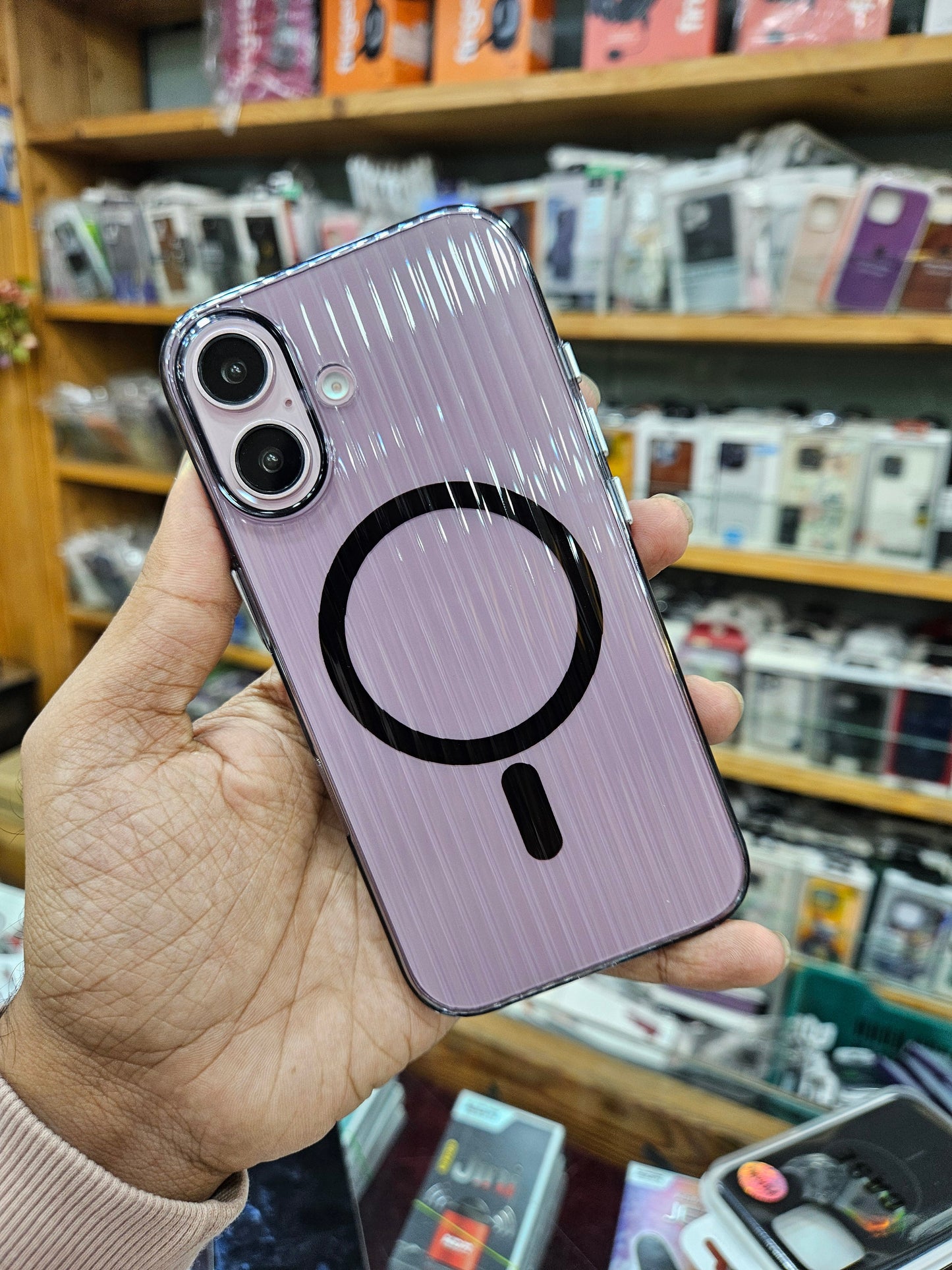 HAVOO Non-Yellow ASH Grid MagSafe Compatible Case For iPhone