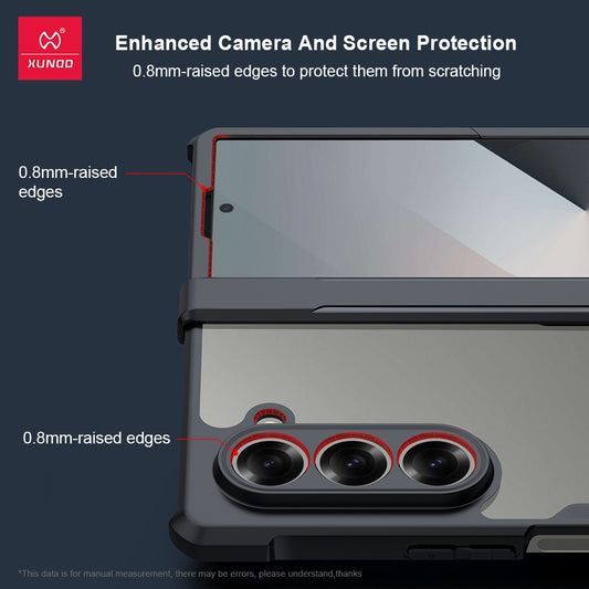 Xundd Beetle Series case with front Glass for Samsung Galaxy Z Fold7