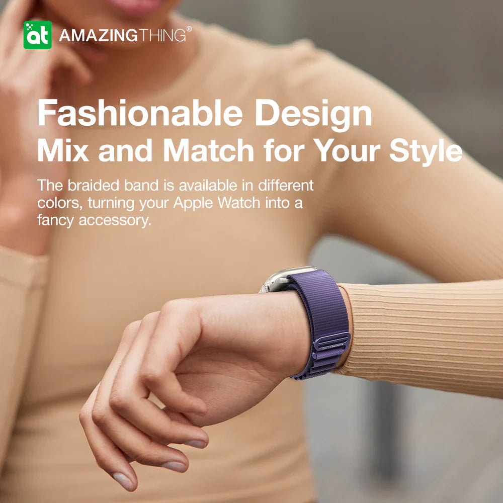 AMAZINGTHING TITAN SPORT Alpine Loop Apple Watch Band for Apple Watch 49mm/46mm/45mm/44mm