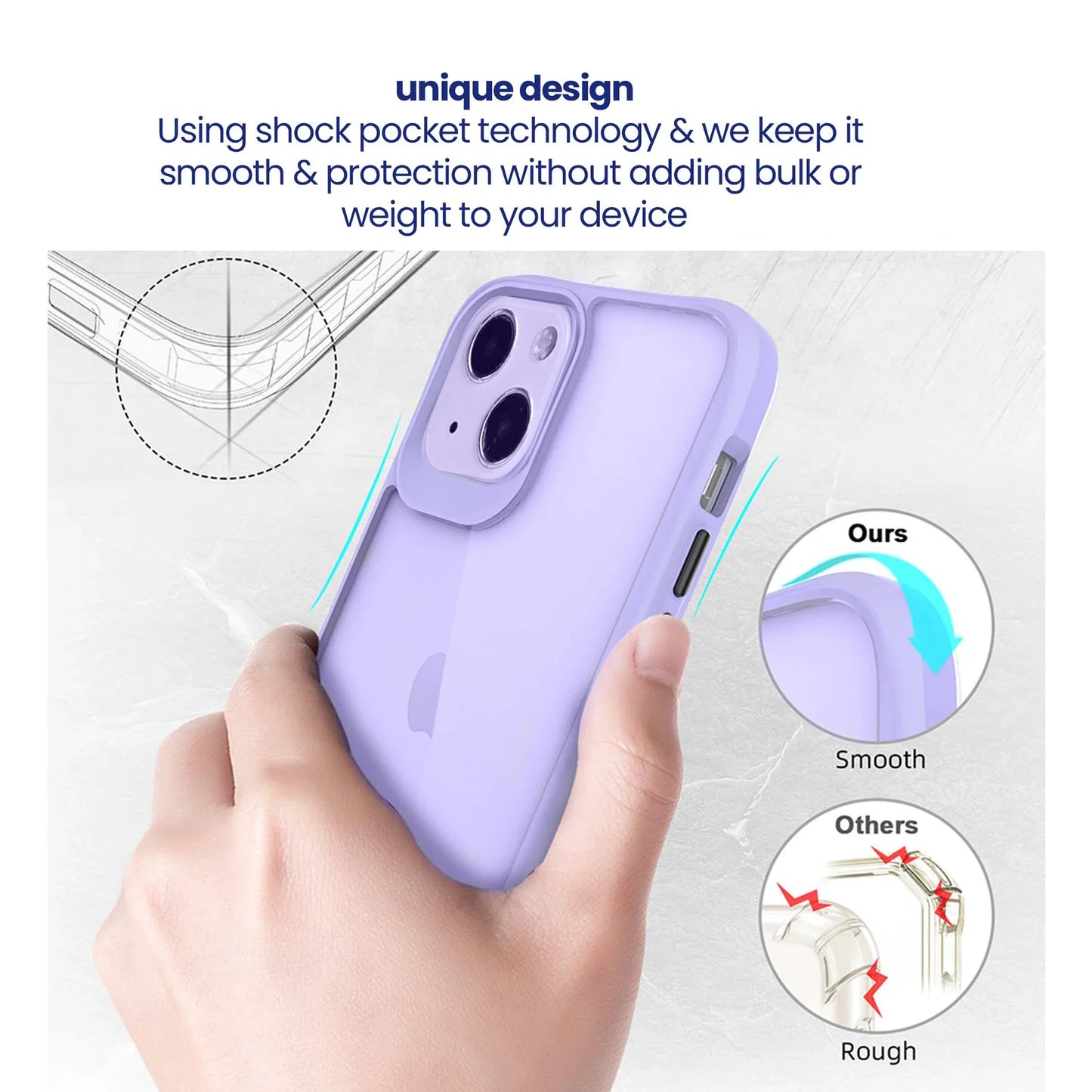 Stuffcool Purple Aktion Case for New iPhone