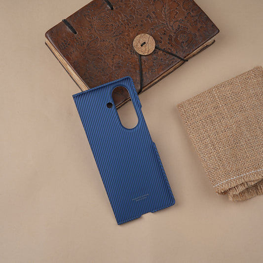 Blue Carbon Shield Case for Samsung Galaxy Z Fold7