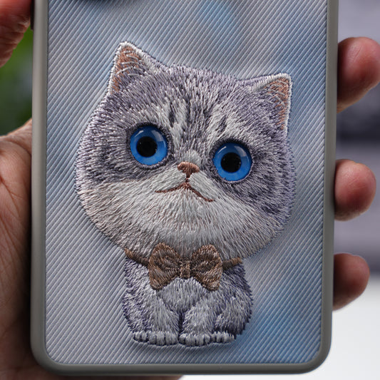 Nimmy Design Big Eyes Sky Blue case for Samsung S26 Ultra - Blue Eyes