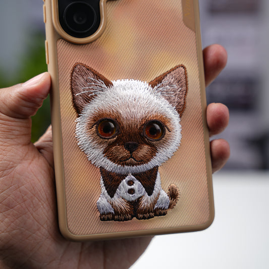 Nimmy Design Big Eyes Brown case for Samsung S26 Ultra - Brown Eyes