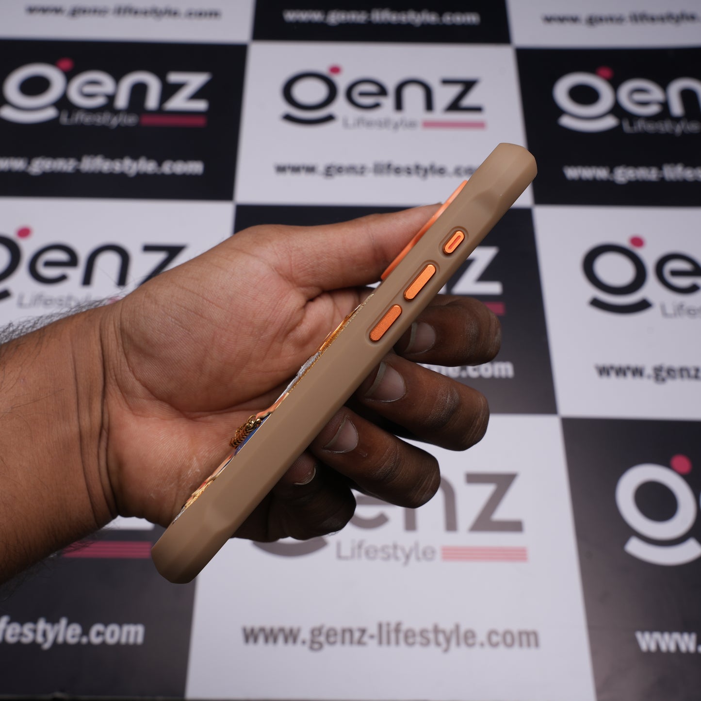 Nimmy Glasses Cool Dog Beige case for iPhone 17