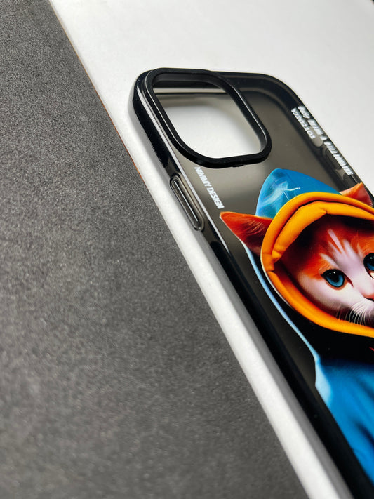 NIMMY Black Cat Bumper Case For iPhone