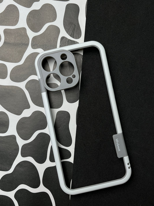 Walnut White Bumper ring for iPhone