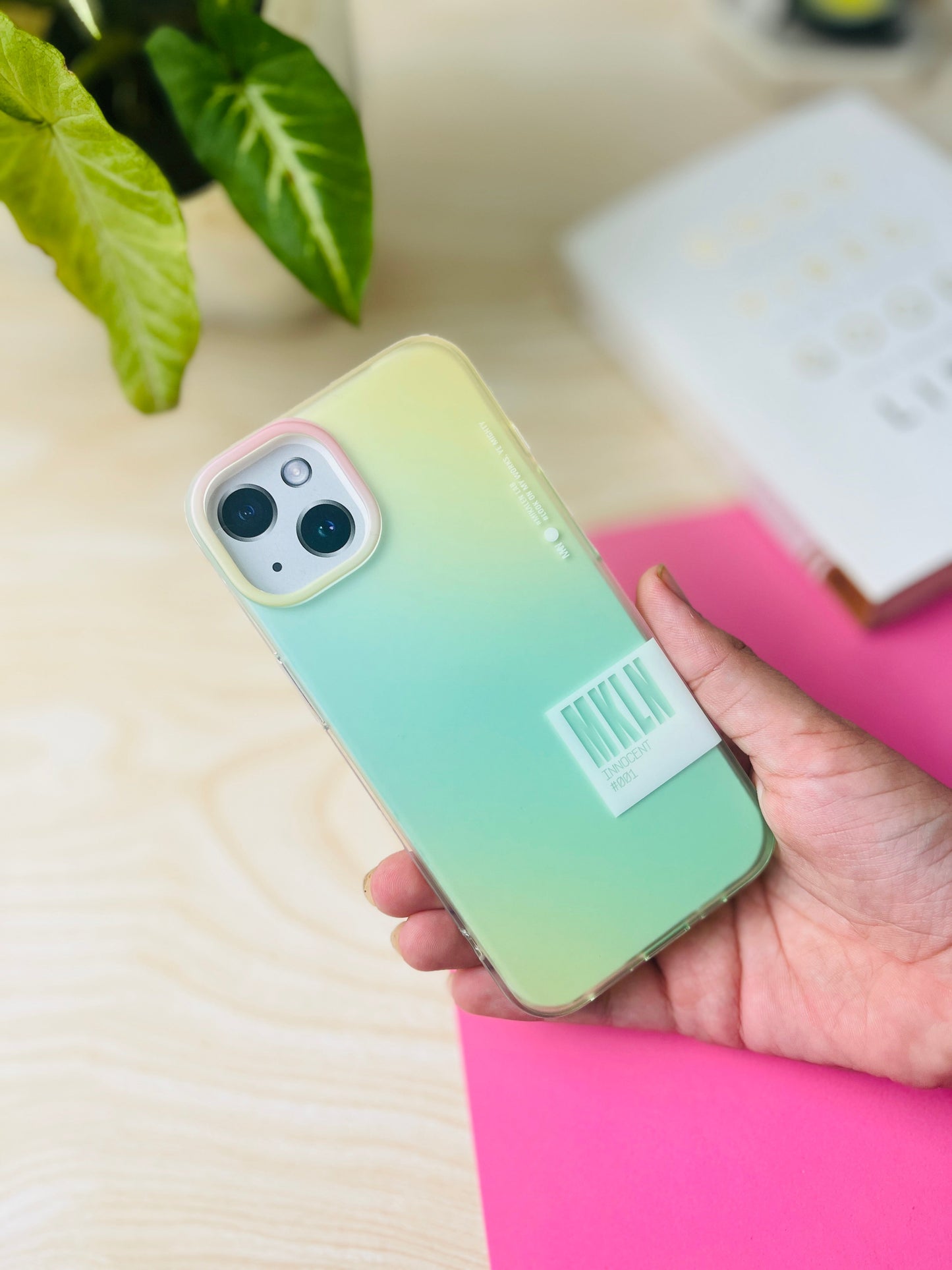 MiKALEN Innocent Green Glow Case For iPhone