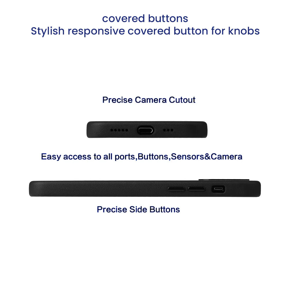 Stuffcool Premier Smooth Leather Back Case for iPhone