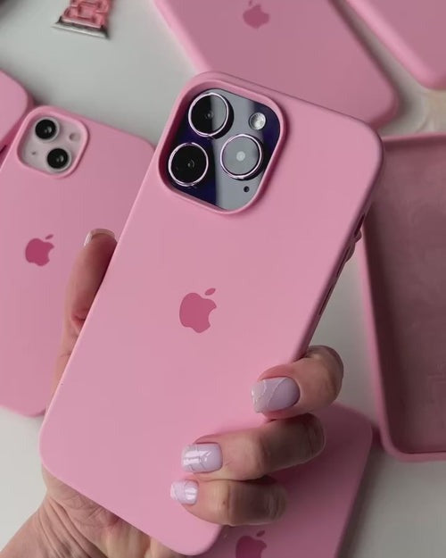 Candy Pink OG Silicone Case for iPhone