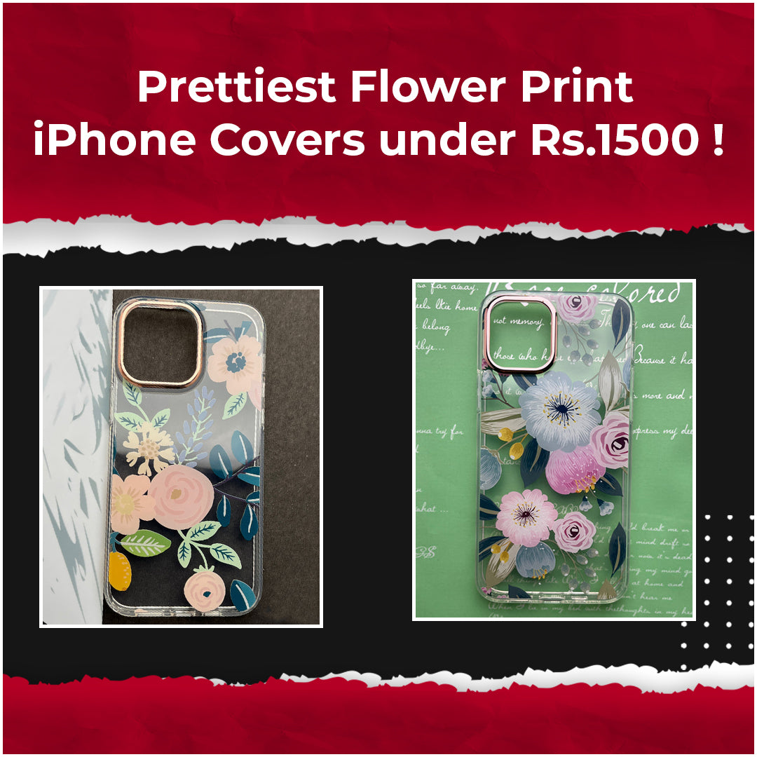 Prettiest Flower Print iPhone Covers under rs.1500!