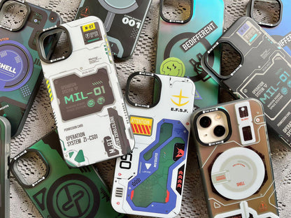 The SHELL BeDifferent Printed case for iPhone