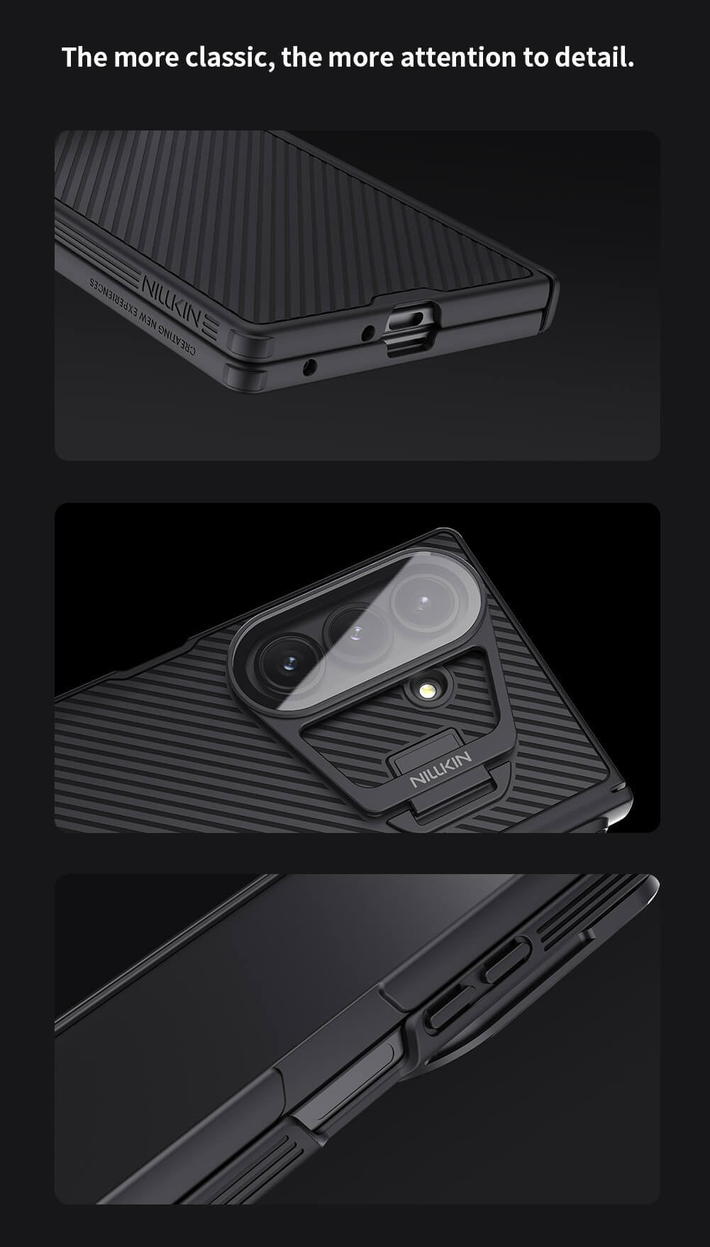 Nillkin Camshield Prop Magnetic Transparent Lens Guard Edition S-PEN Camera protective cover case for Samsung Galaxy Z Fold7