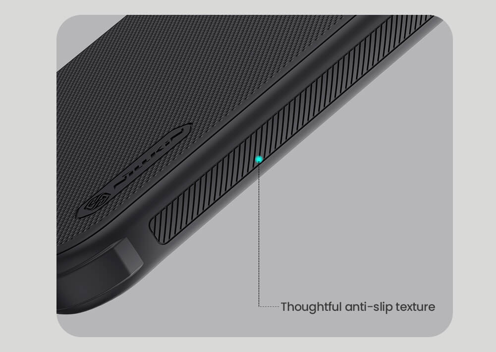 Nillkin Black Logo Cut Super Frosted Shield Pro Back Case for iPhone 16 Series