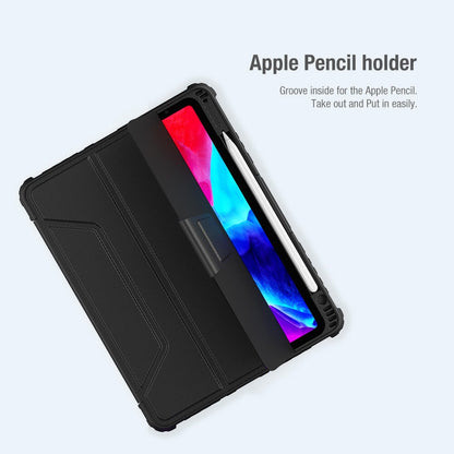 Nillkin Black Bumper Pro Leather Flip Cover Case for iPad