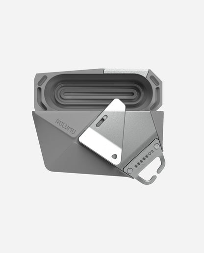 Aulumu A09 Geometric Case for AirPods Pro Series | Lock & Lanyard