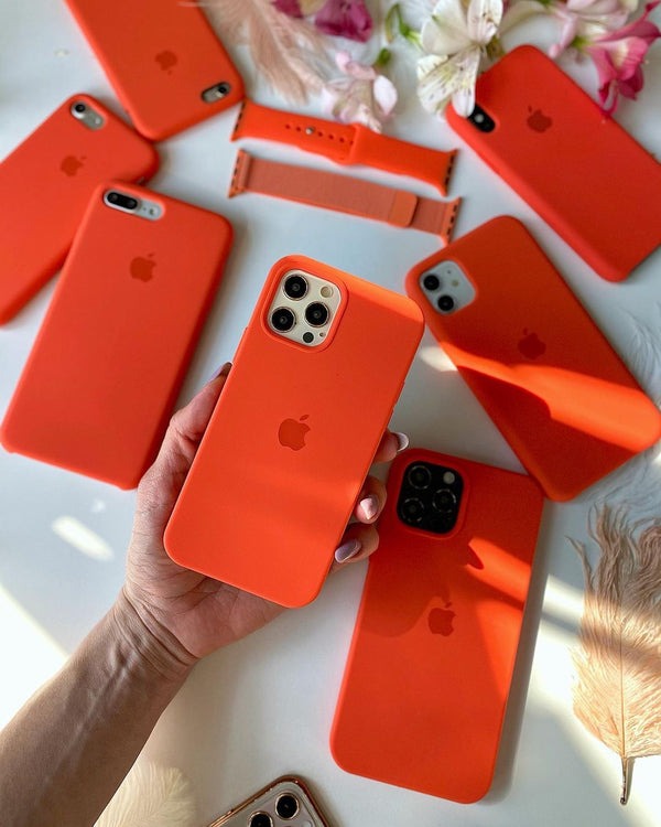 Orange OG Silicone Case for iPhone