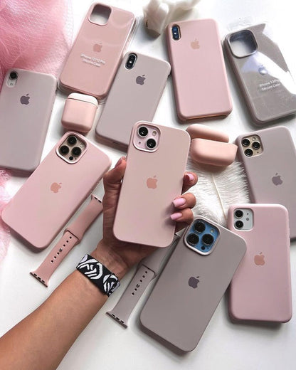 Sand Pink OG Silicone Case for iPhone