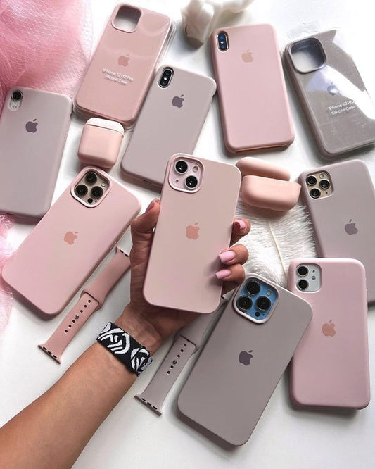 Sand Pink OG Silicone Case for iPhone