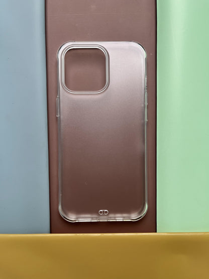 Clear Matte Transparent Case For iPhone