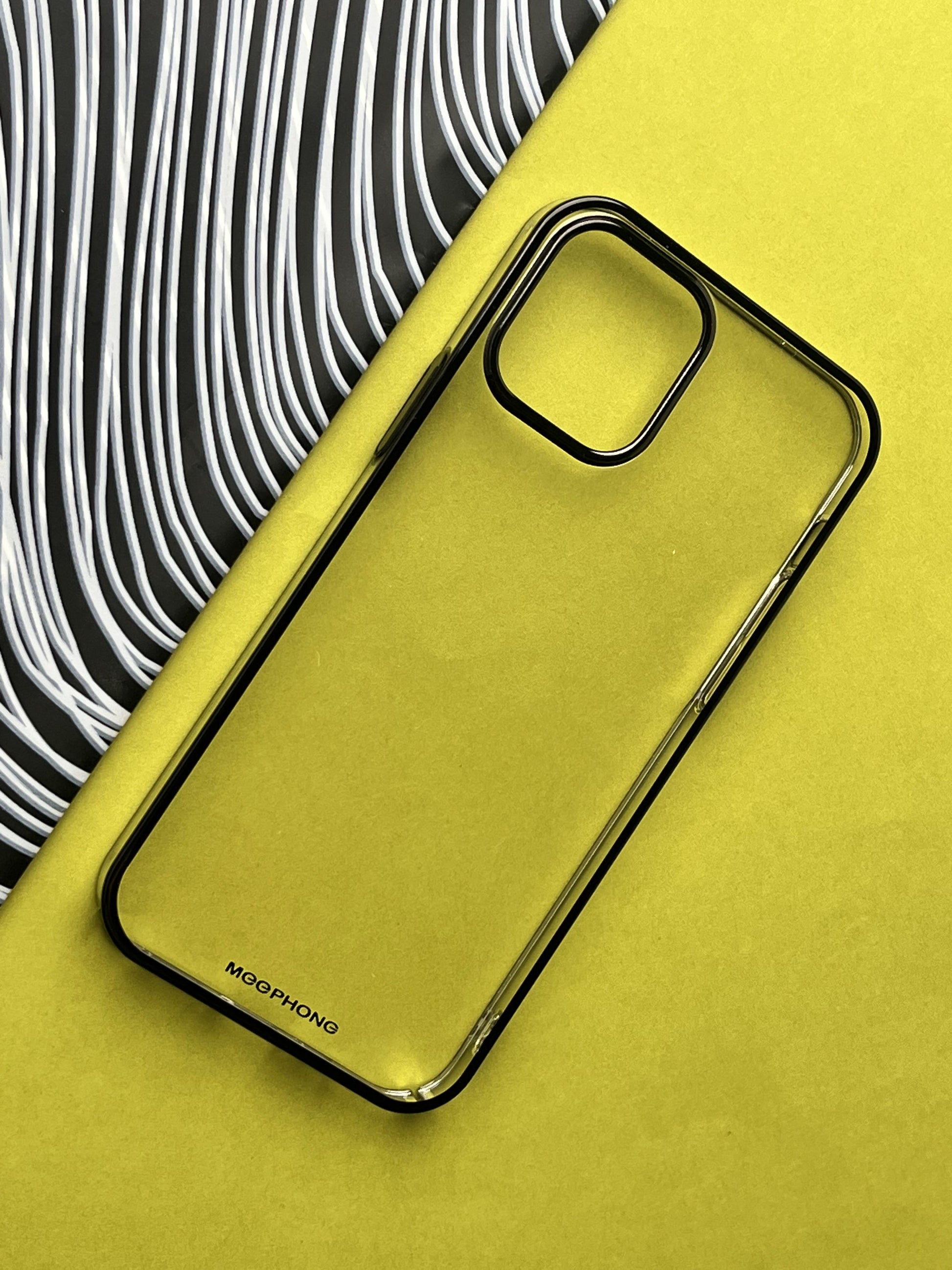 Meephone Black Noble Series Ultra Clear Hard Case for iPhone