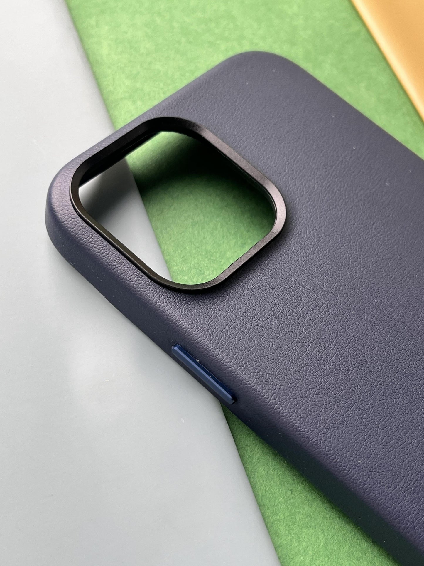 ONEGIF Blue Genuine Premium Leather case for iPhone