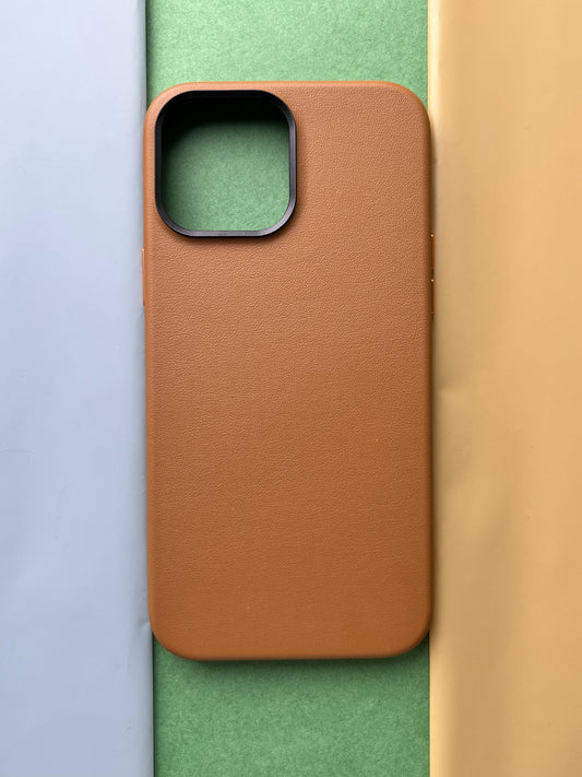 ONEGIF Brown Genuine Premium Leather case for iPhone