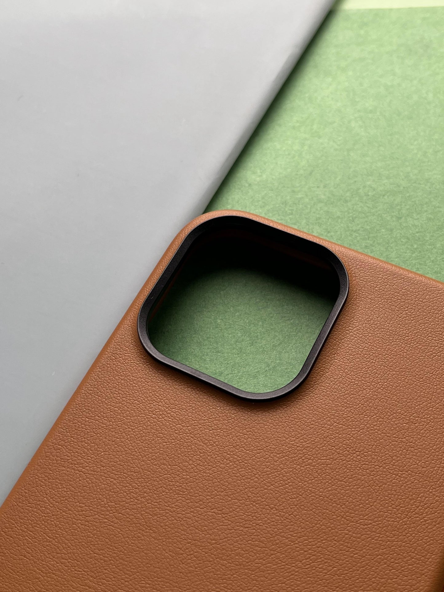 ONEGIF Brown Genuine Premium Leather case for iPhone