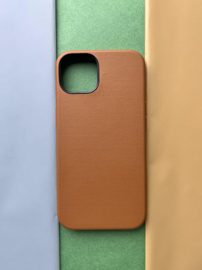 ONEGIF Brown Genuine Premium Leather case for iPhone