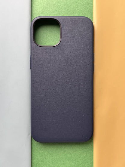 ONEGIF Blue Genuine Premium Leather case for iPhone