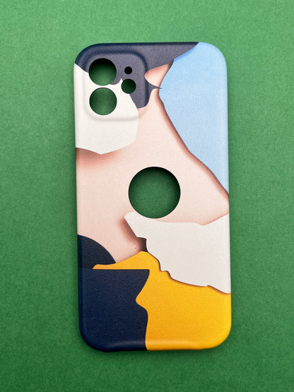 Classy Leather Print With In Side Velvet Finish Cover