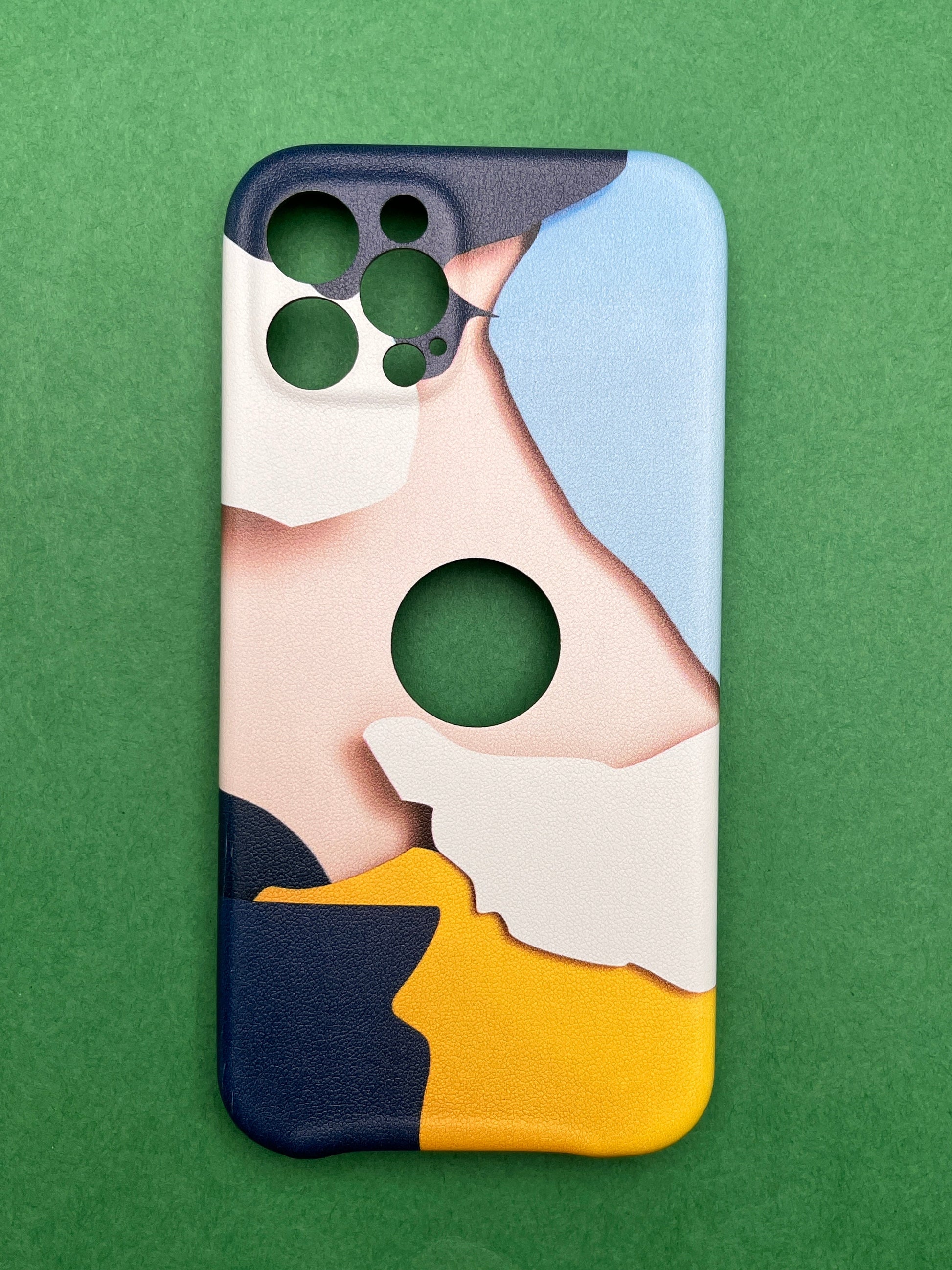 Classy Leather Print With In Side Velvet Finish Cover