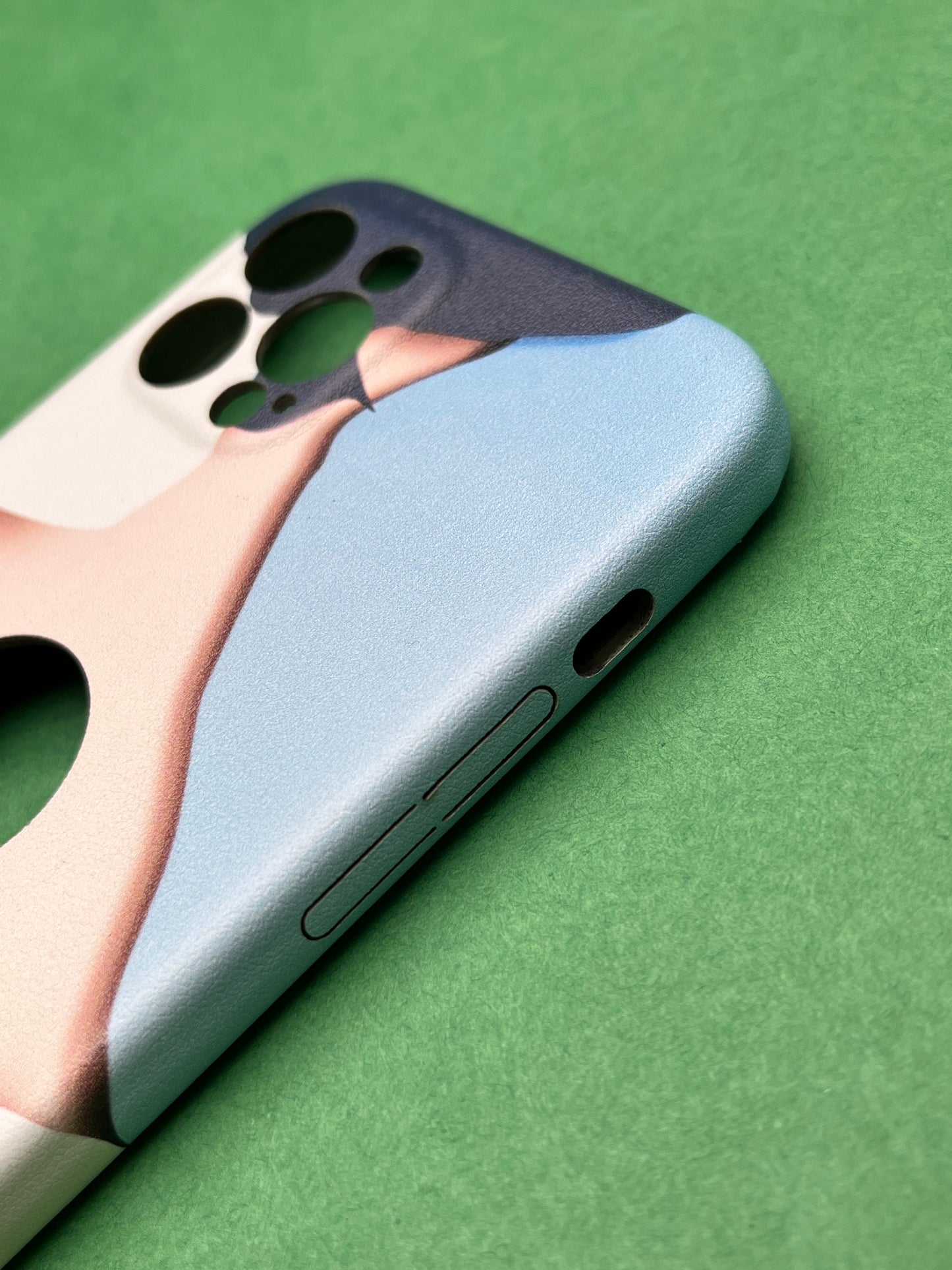 Classy Leather Print With In Side Velvet Finish Cover