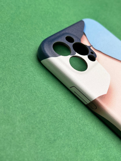 Classy Leather Print With In Side Velvet Finish Cover