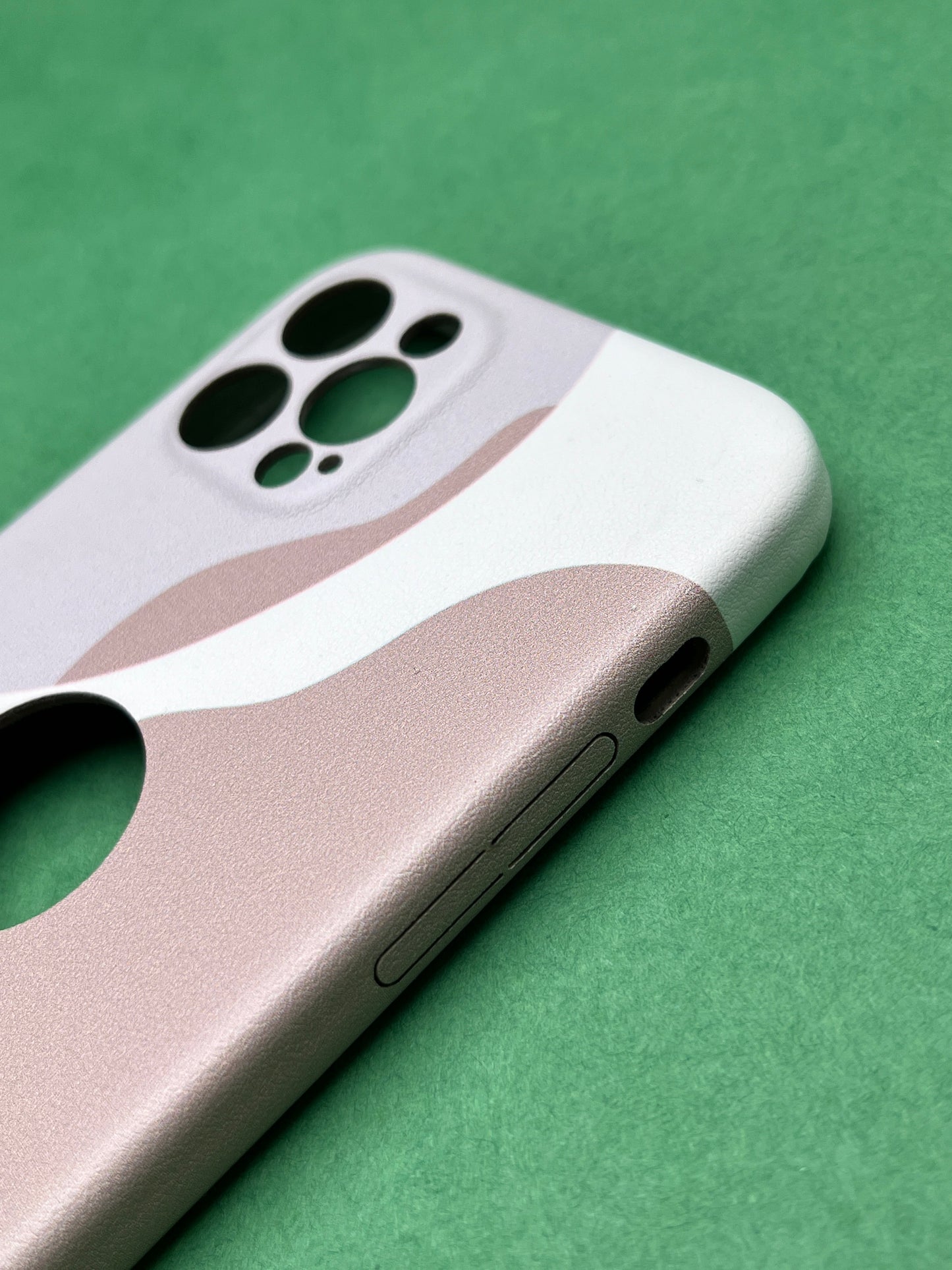 Classy Leather Print With In Side Velvet Finish Cover