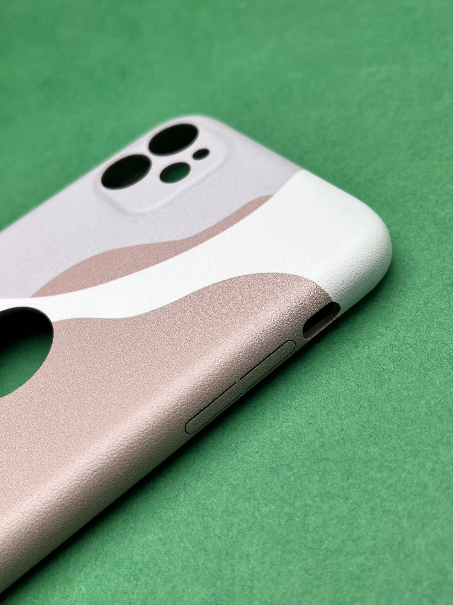 Classy Leather Print With In Side Velvet Finish Cover