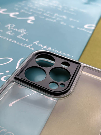 2 in1 Camera Protection Coloured Border case